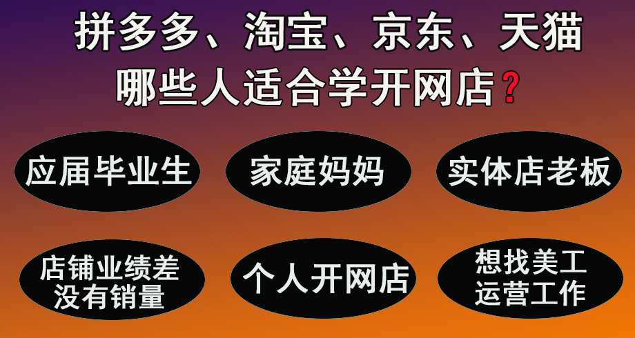 道滘有没有学网络营销的？淘宝美工在哪里学？